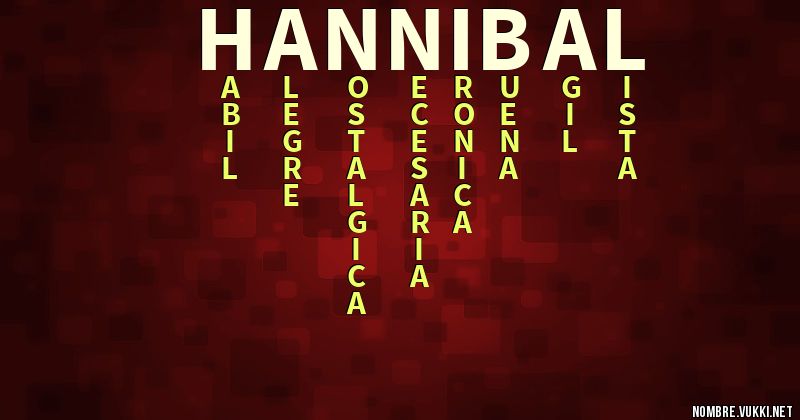 Acróstico hannibal