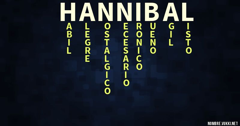 Acróstico hannibal