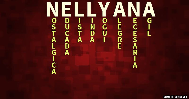 Acróstico nellyana