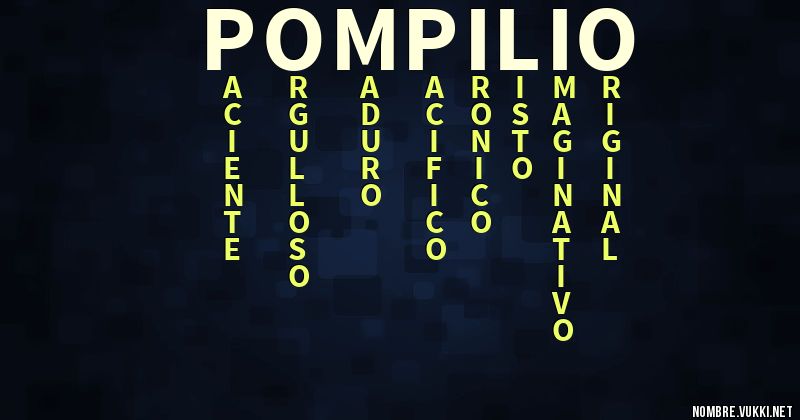 Acróstico pompilio