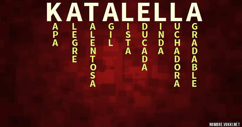 Acróstico katalella