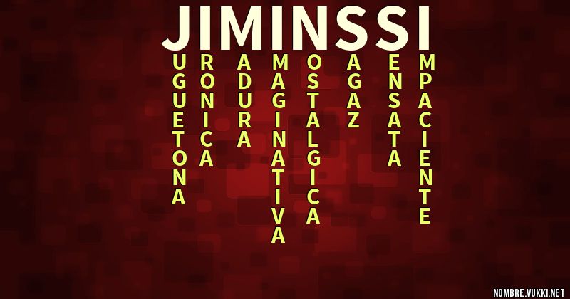 Qué significa jimin-ssi