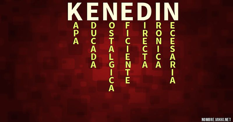 Acróstico kenedin