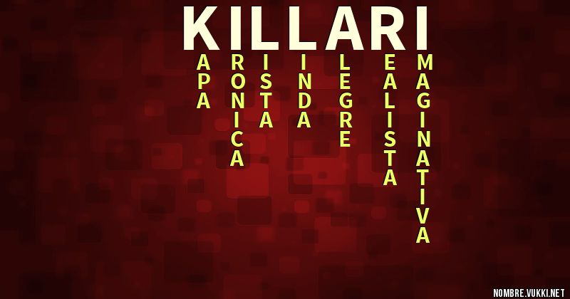 Acróstico killari