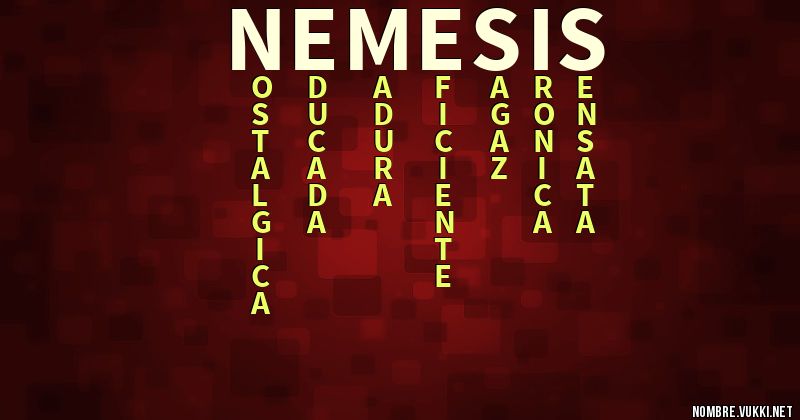 Acróstico nemesis