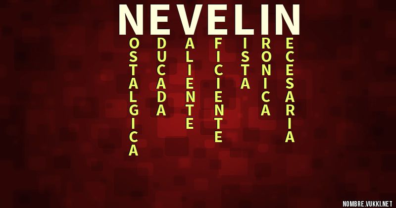 Acróstico nevelin