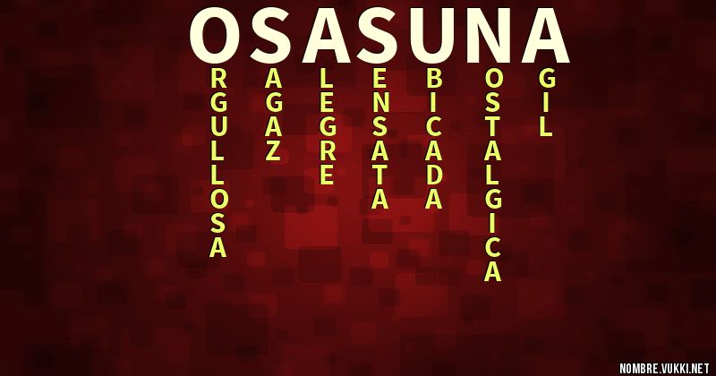 Acróstico osasuna