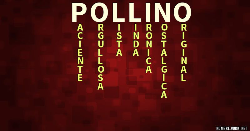 Acróstico pollino