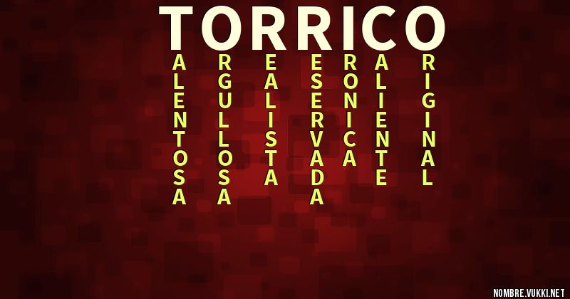 Acróstico torrico