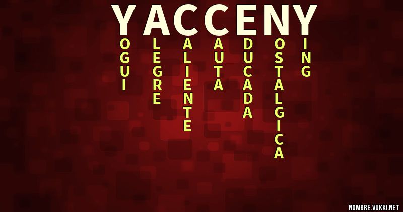 Acróstico yacceny