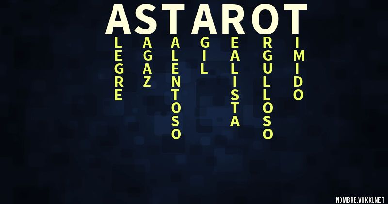 Acróstico astarot