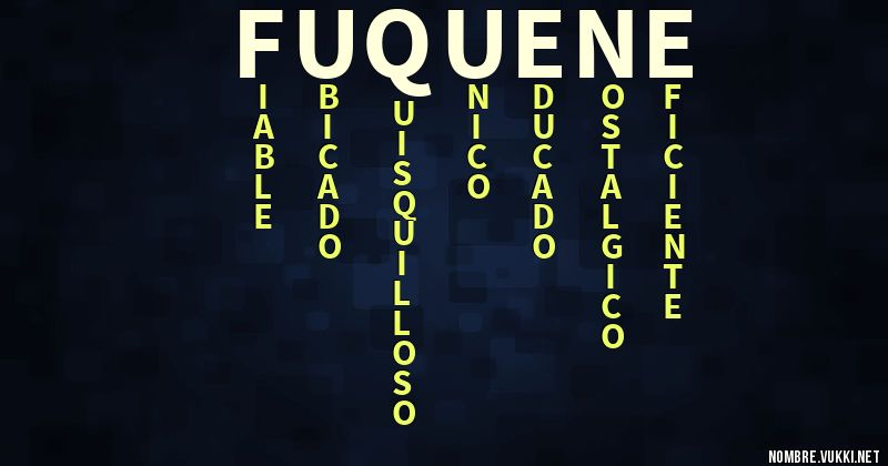 Acróstico fuquene