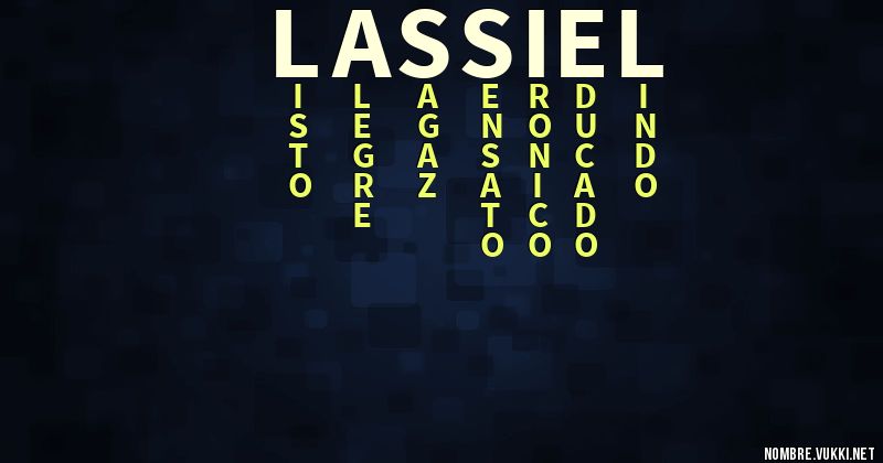 Acróstico lassiel