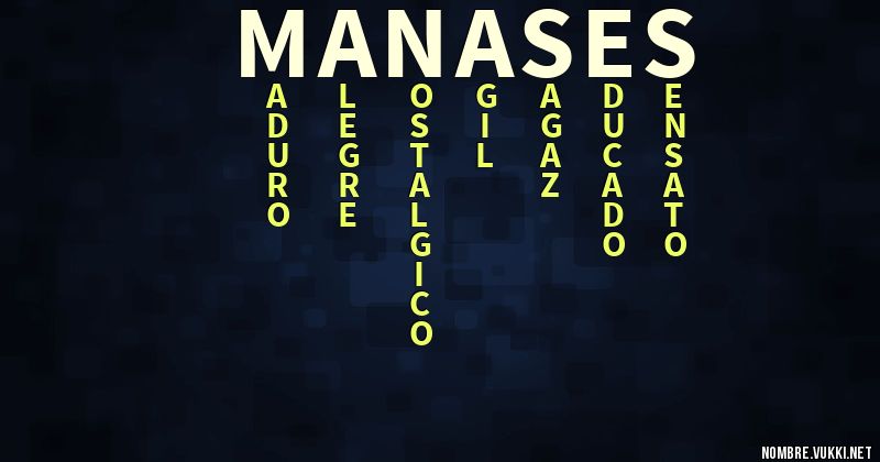 Acróstico manasés