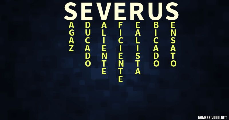Acróstico severus