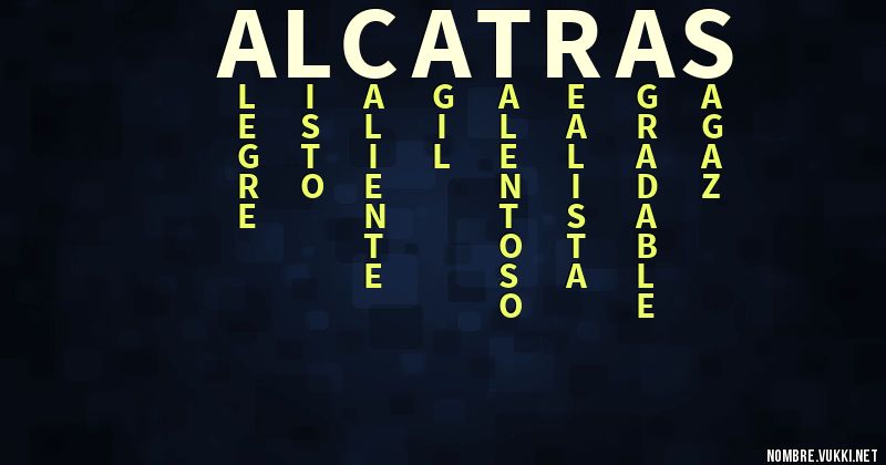 Acróstico alcatras