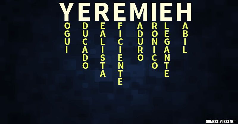 Acróstico yeremieh