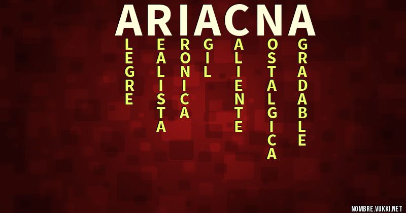 Acróstico ariacna