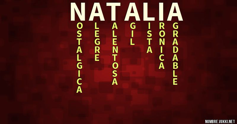 Que Significa El Nombre De Nataly - Estudiar