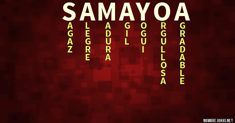 Acróstico samayoa