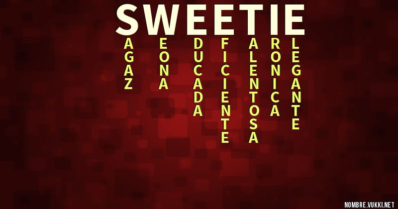 Acróstico sweetie