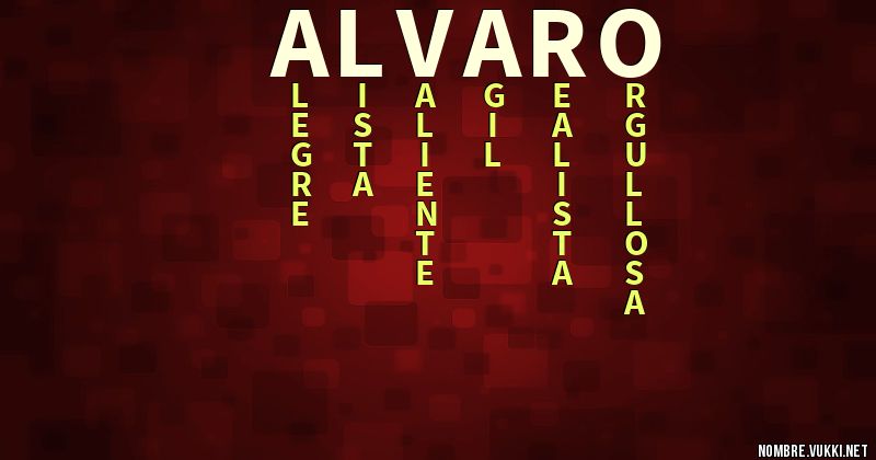 Acróstico álvaro