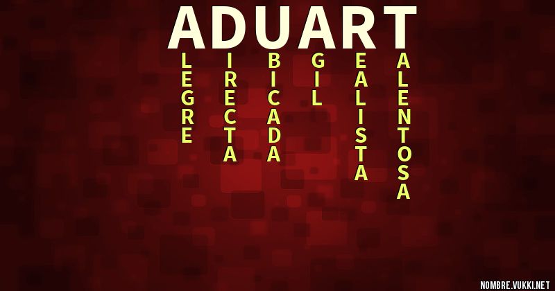 Acróstico aduart