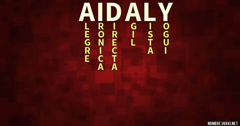 Acróstico aidaly