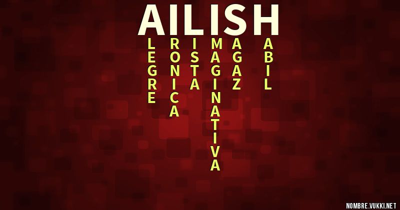 Acróstico ailish
