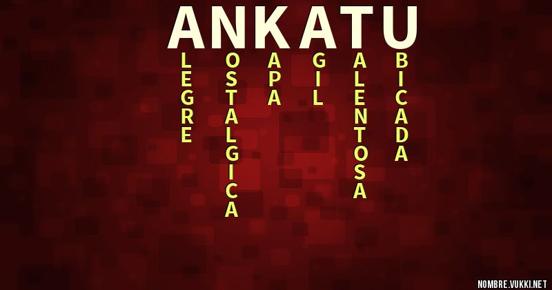 Acróstico ankatu