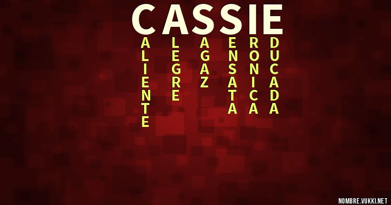 Acróstico cassie