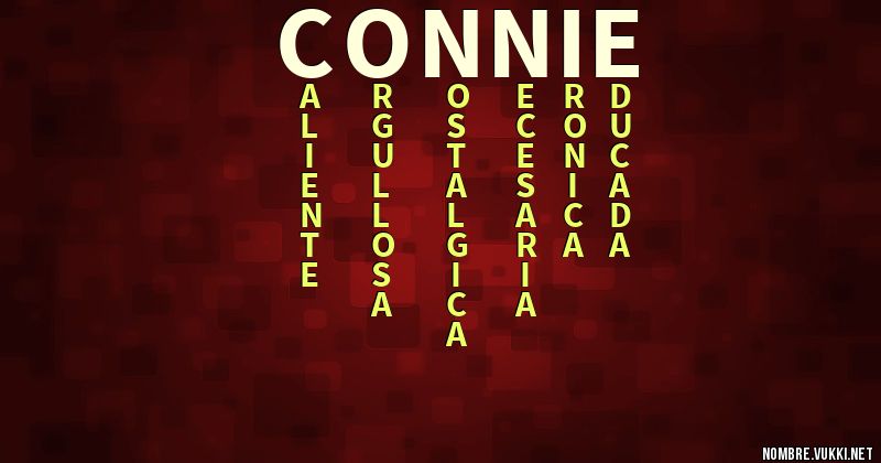 Acróstico connie