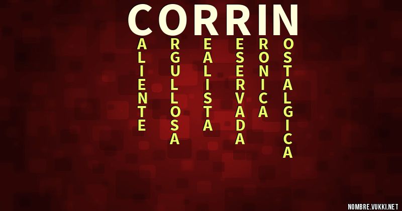 Acróstico corrin