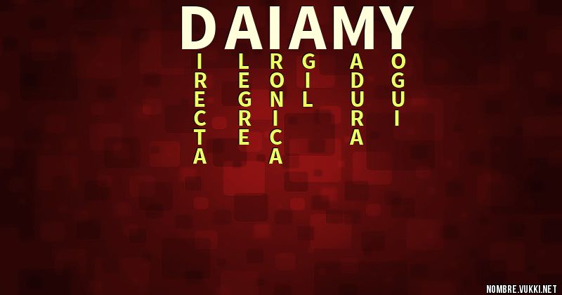 Acróstico daiamy