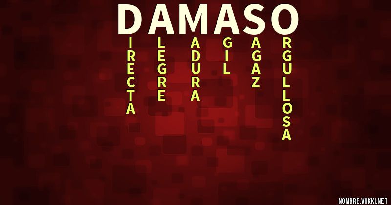 Acróstico damaso