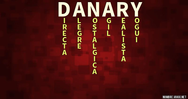 Acróstico danary