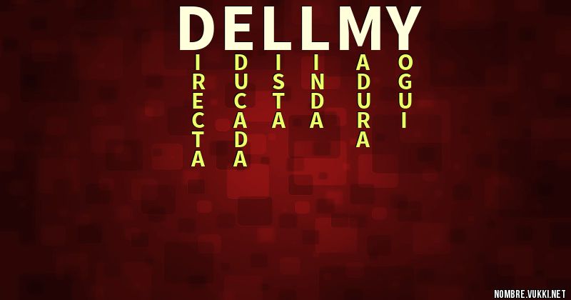 Acróstico dellmy