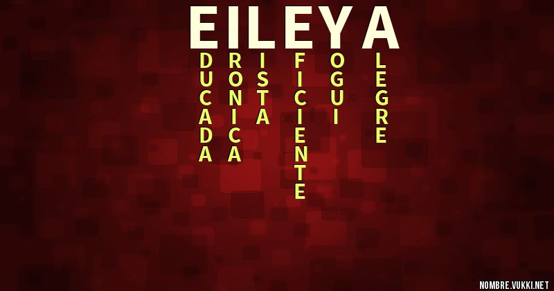 Acróstico eileya
