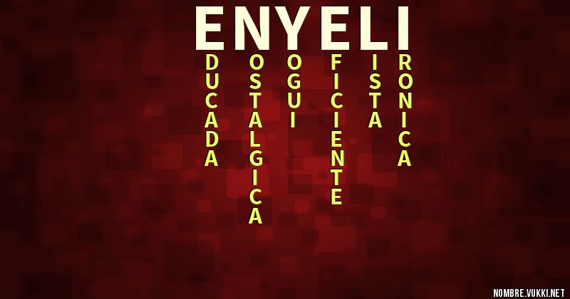 Acróstico enyeli