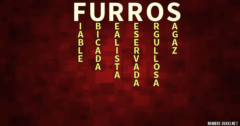 Acróstico furros