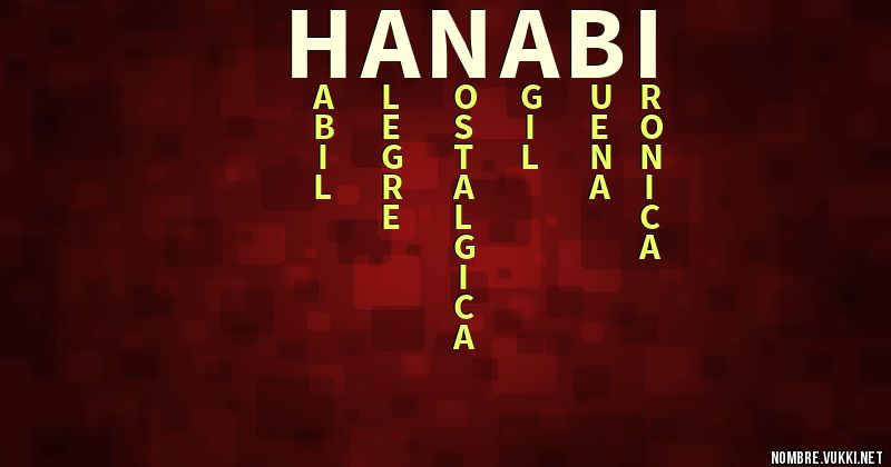 Acróstico hanabi
