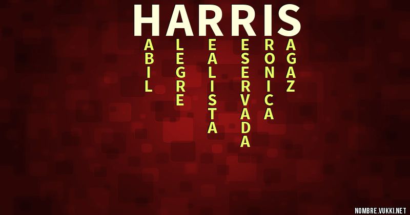 Acróstico harris