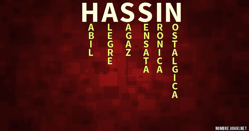 Acróstico hassin