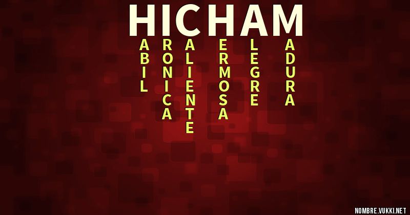 Acróstico hicham