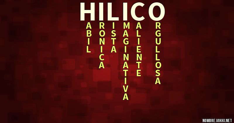 Acróstico hilico