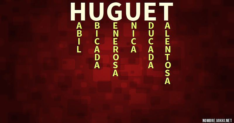 Acróstico huguet