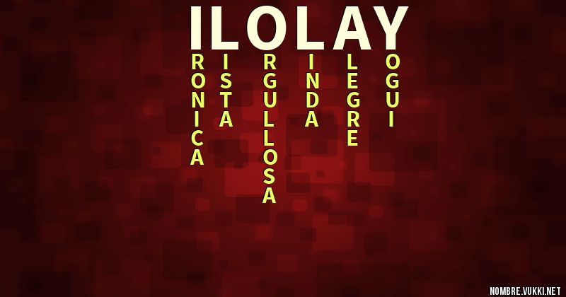 Acróstico ilolay