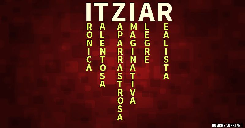 Acróstico itzíar