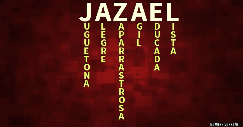 Acróstico jazael