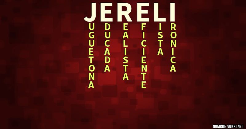 Acróstico jereli